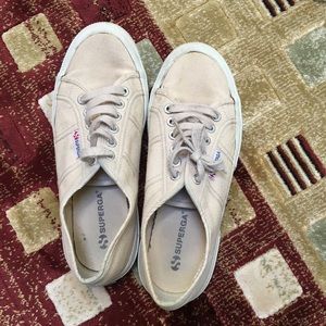 Superga Cream Sneakers
